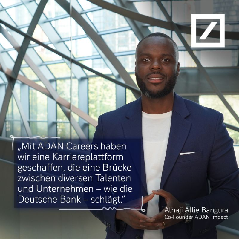 Allie Bangura at Deutsche Bank